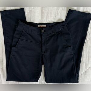 💥5.11 Tactical Men’s 30x32 Navy Pants – Durable Stretch Canvas Covert Style EUC